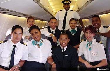 ALM Antillean Airlines - ALM Crew Members