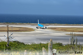 KLM Airbus A330 - taxiing at Curacao Airport
