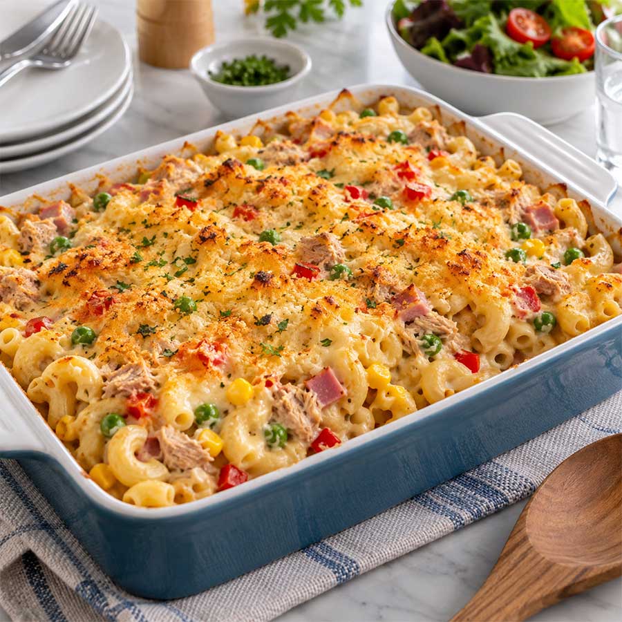 Tuna Macaroni Casserole
